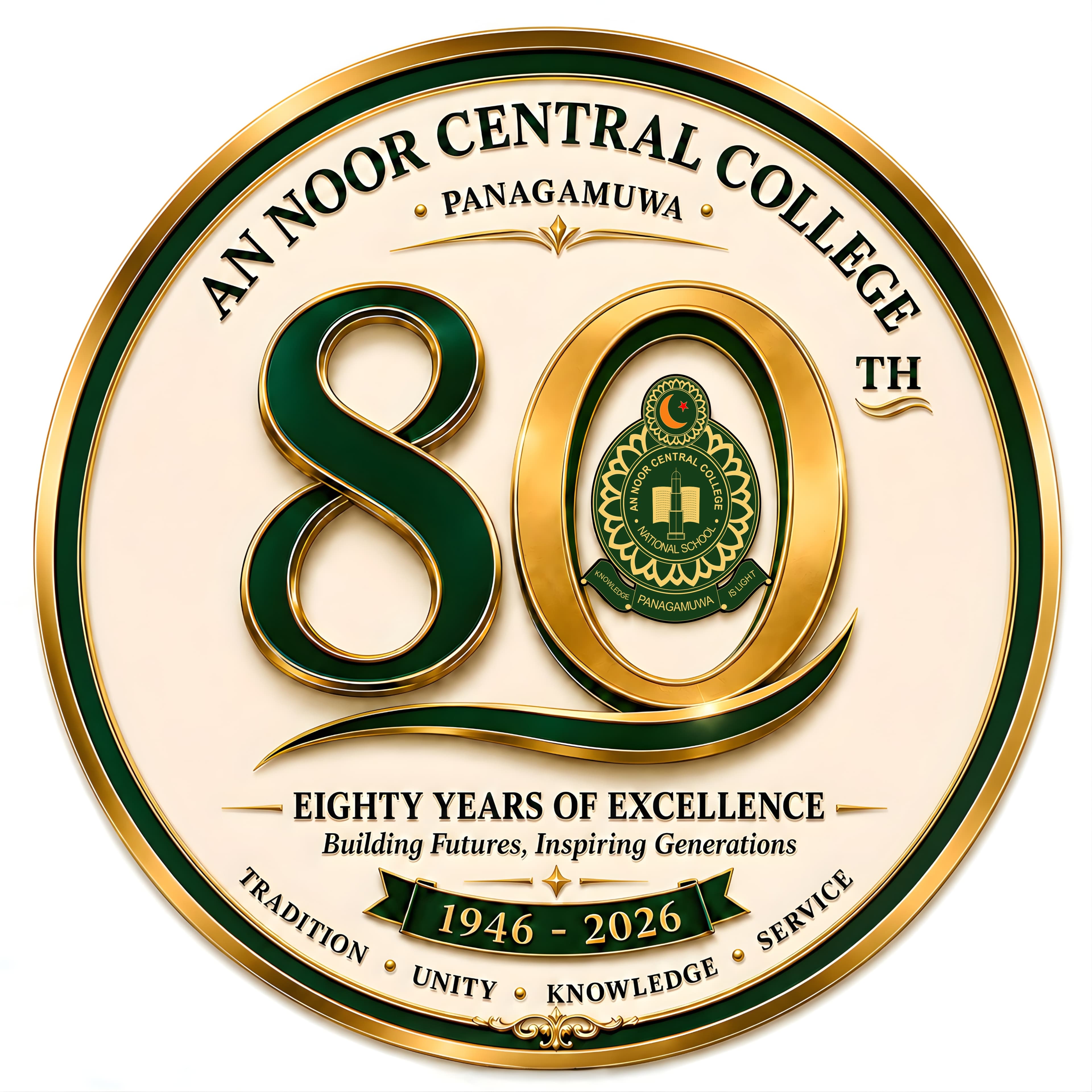 80th Anniversary logo